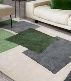 Outlet Modern handgetuft wollen tapijt CUTTY Tapijten