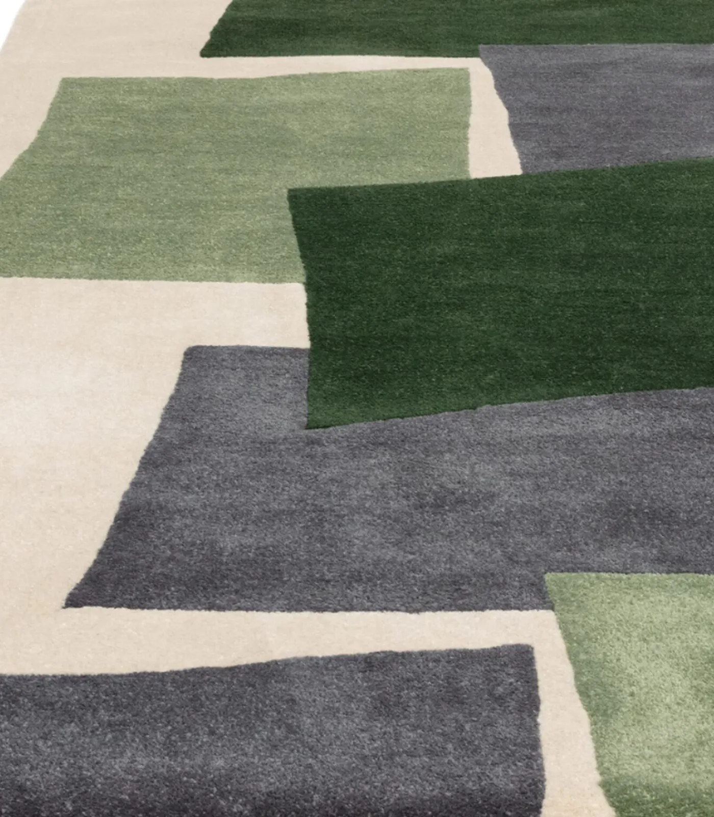 Outlet Modern handgetuft wollen tapijt CUTTY Tapijten