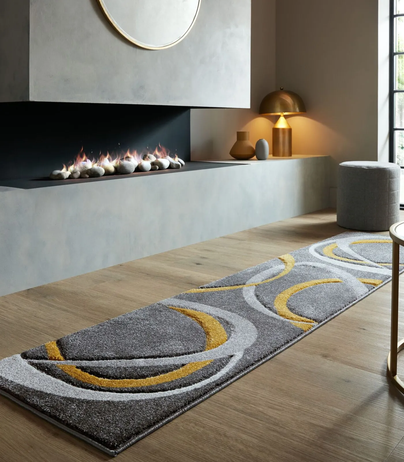 Hot Modern platgeweven tapijt RING Tapijten