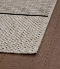 Outlet Moderne vlak geweven woonkamer- en slaapkamerkleed IRIA Tapijten