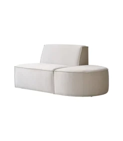 Sale Modulaire loungefauteuil Dario in beige stof Zetels