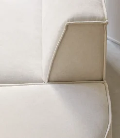 Sale Modulaire loungefauteuil Dario in beige stof Zetels