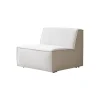 Best Modulaire loungestoel Dario in beige stof Zetels