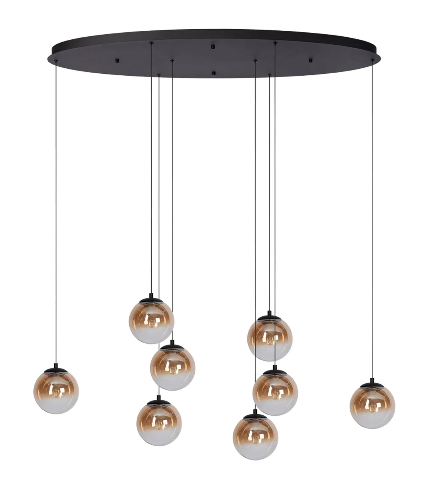 Monza 8 - Hanglamp - Glas Hanglampen