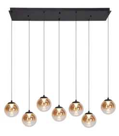 Clearance Monza 7 - Hanglamp - Zwart Hanglampen