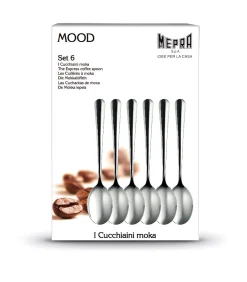 Hot Mood Giftset 6 Mokkalepels Bestek