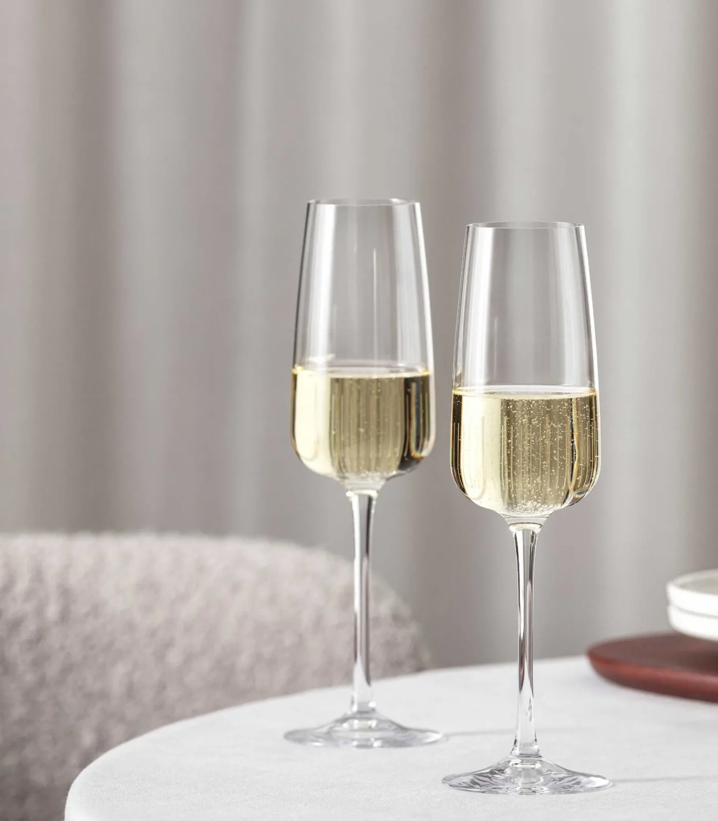 Discount Mousserende wijn/ chamapgneglas, Set4dlg Afina Glazen & Karaffen