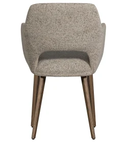 Clearance Murat Eetkamerstoelen Houten Bruine Poot - Naturel - Set van 6 Stoelen