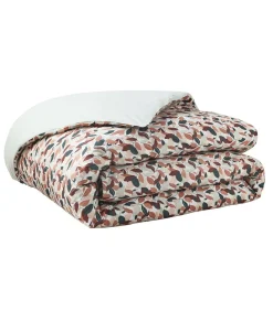 Best Murmure - Dekbedovertrek in katoen perkal met print 240x220cm Dekbedovertrekken