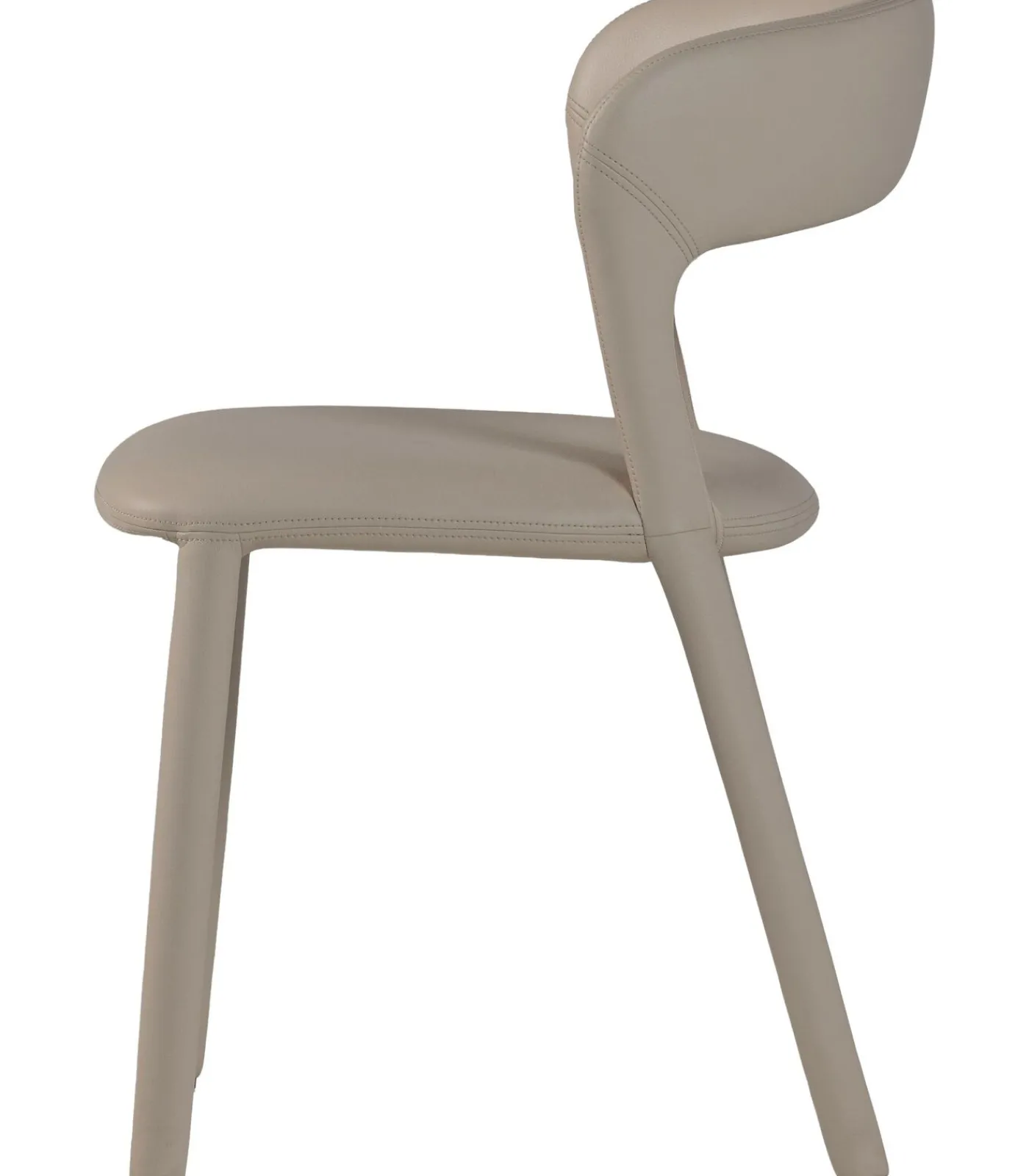 Best Noble Eetkamerstoelen - Leerlook - Beige - Set van 2 Stoelen