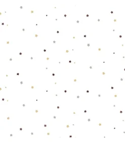 Hot Behang Mondo baby Little Stars beige en wit Decoratie