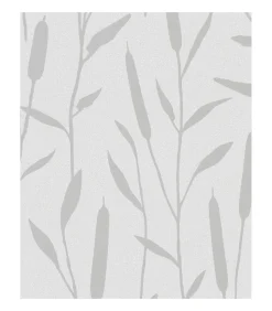Best Behang Topchic Reed Plumes metallic grijs Decoratie