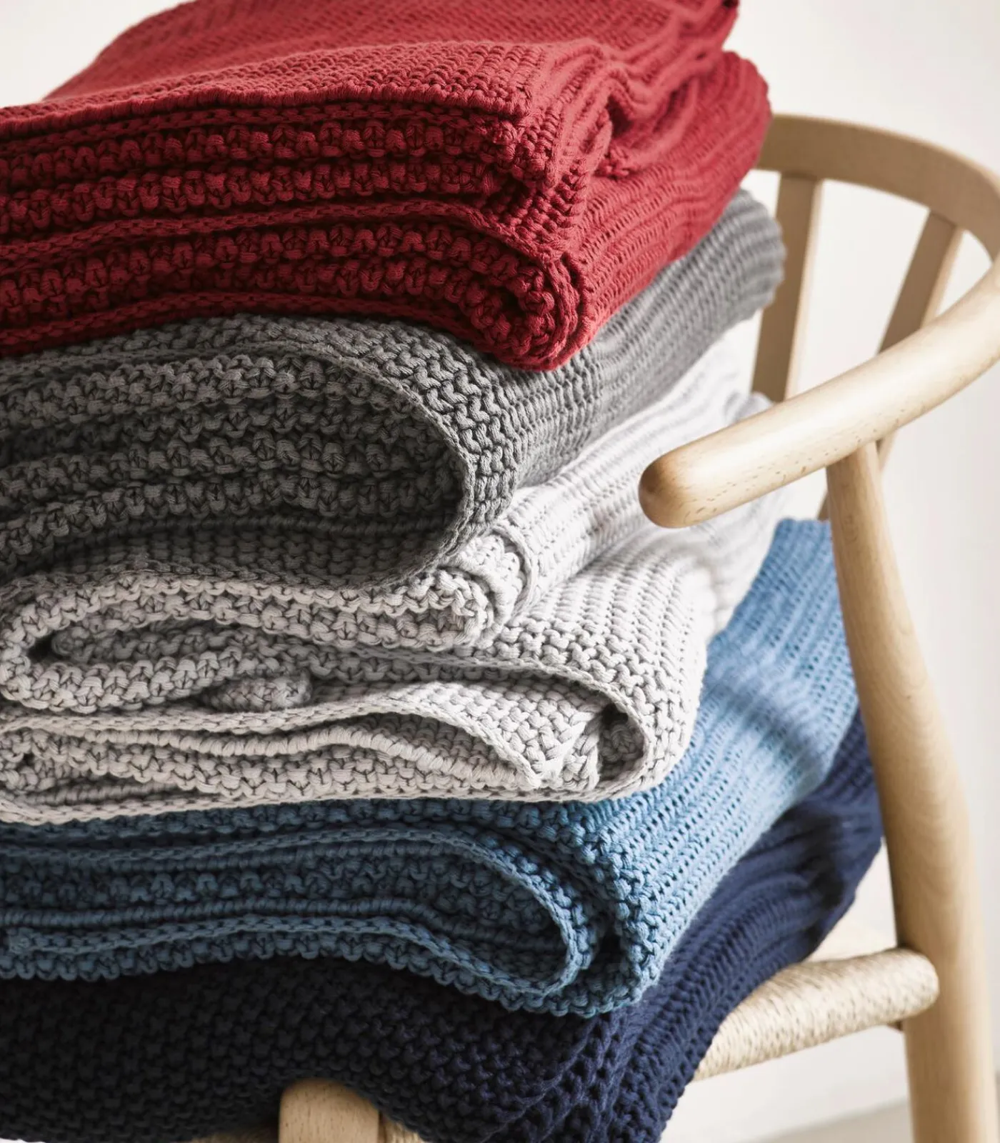 Outlet NORDIC KNIT - Plaid Bedspreien