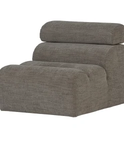 Sale Novi 1-Zits Element Bank - Polyester - Grijs Melange - 86x82x113 Zetels