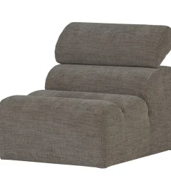 Sale Novi 1-Zits Element Bank - Polyester - Grijs Melange - 86x82x113 Zetels