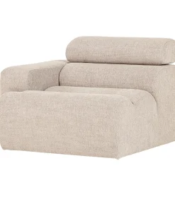 Sale Novi 1-Zits Element Bank Arm Links - Polyester - Naturel Zetels