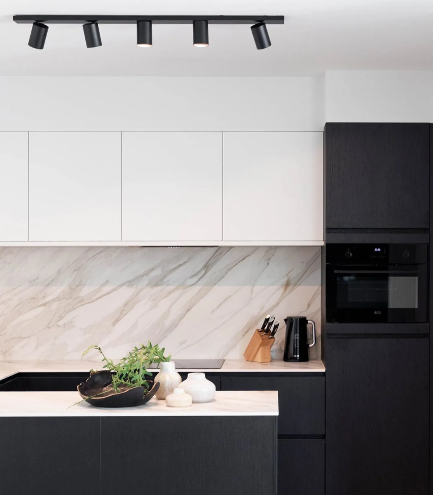 Hot Nuo 5 - Plafondspot - zwart Hanglampen