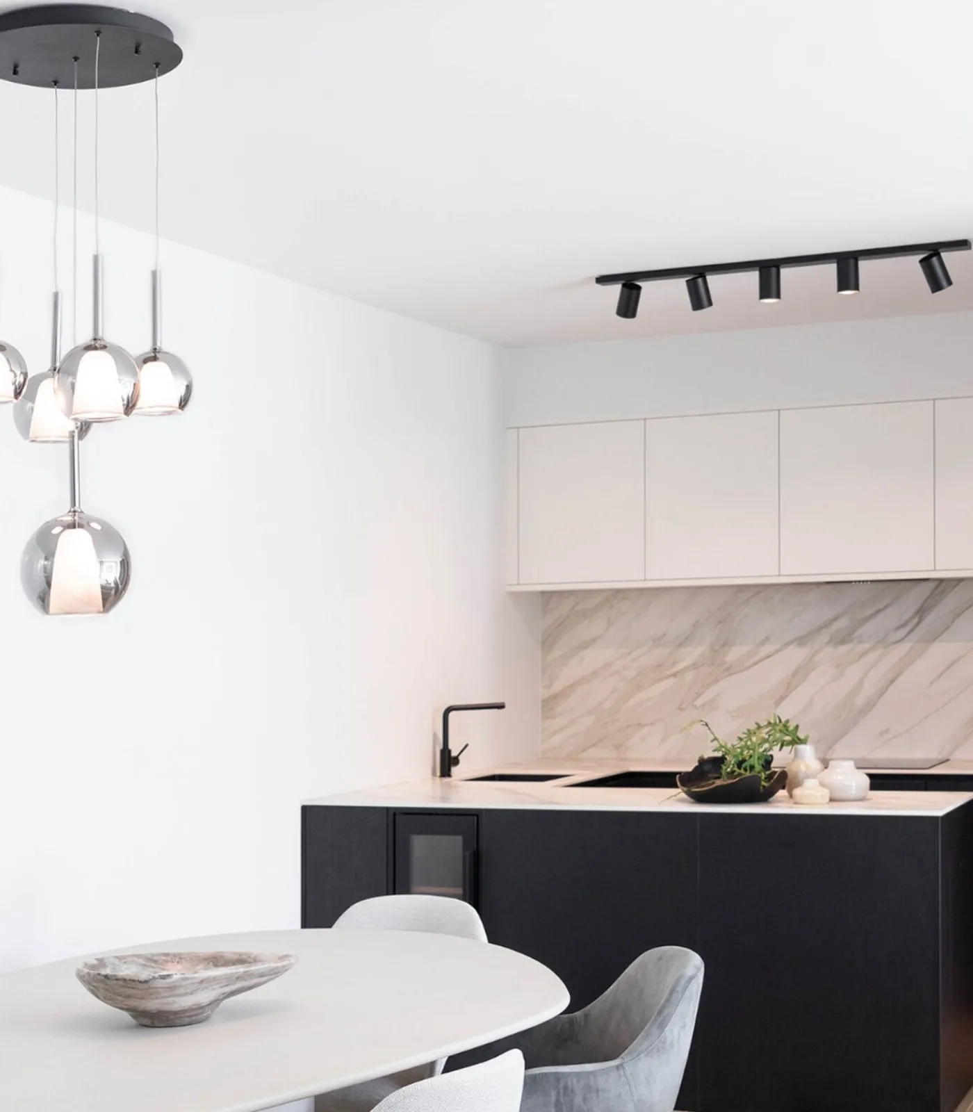 Hot Nuo 5 - Plafondspot - zwart Hanglampen