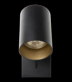 Clearance Nuo - Wandlamp - Zwart Muurverlichting