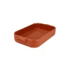 Discount Octave Ovenschaal grill 26,5x15cm terracotta Bakken