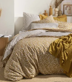 Sale Ombrage - Dekbedovertrek in katoen perkal met print Dekbedovertrekken