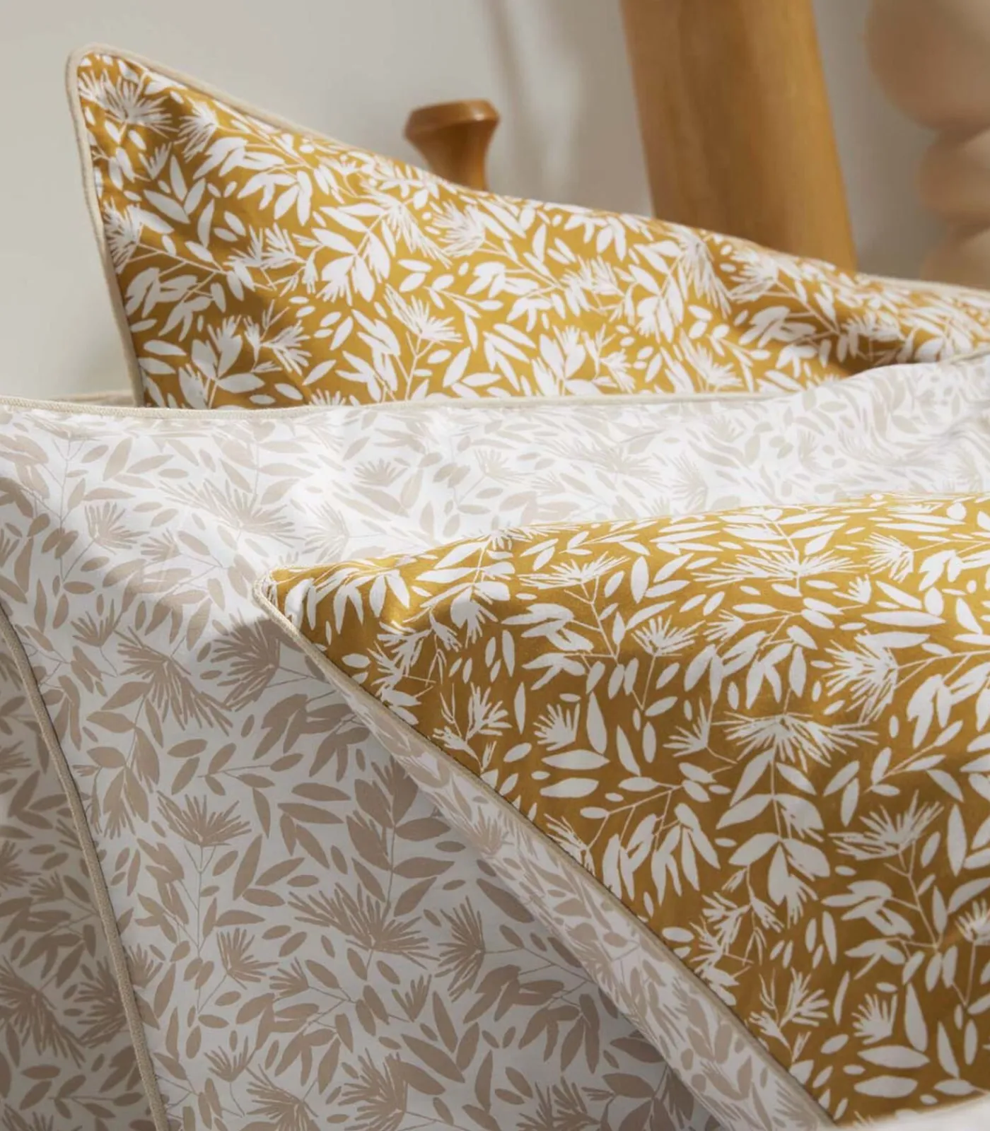 Sale Ombrage - Dekbedovertrek in katoen perkal met print Dekbedovertrekken