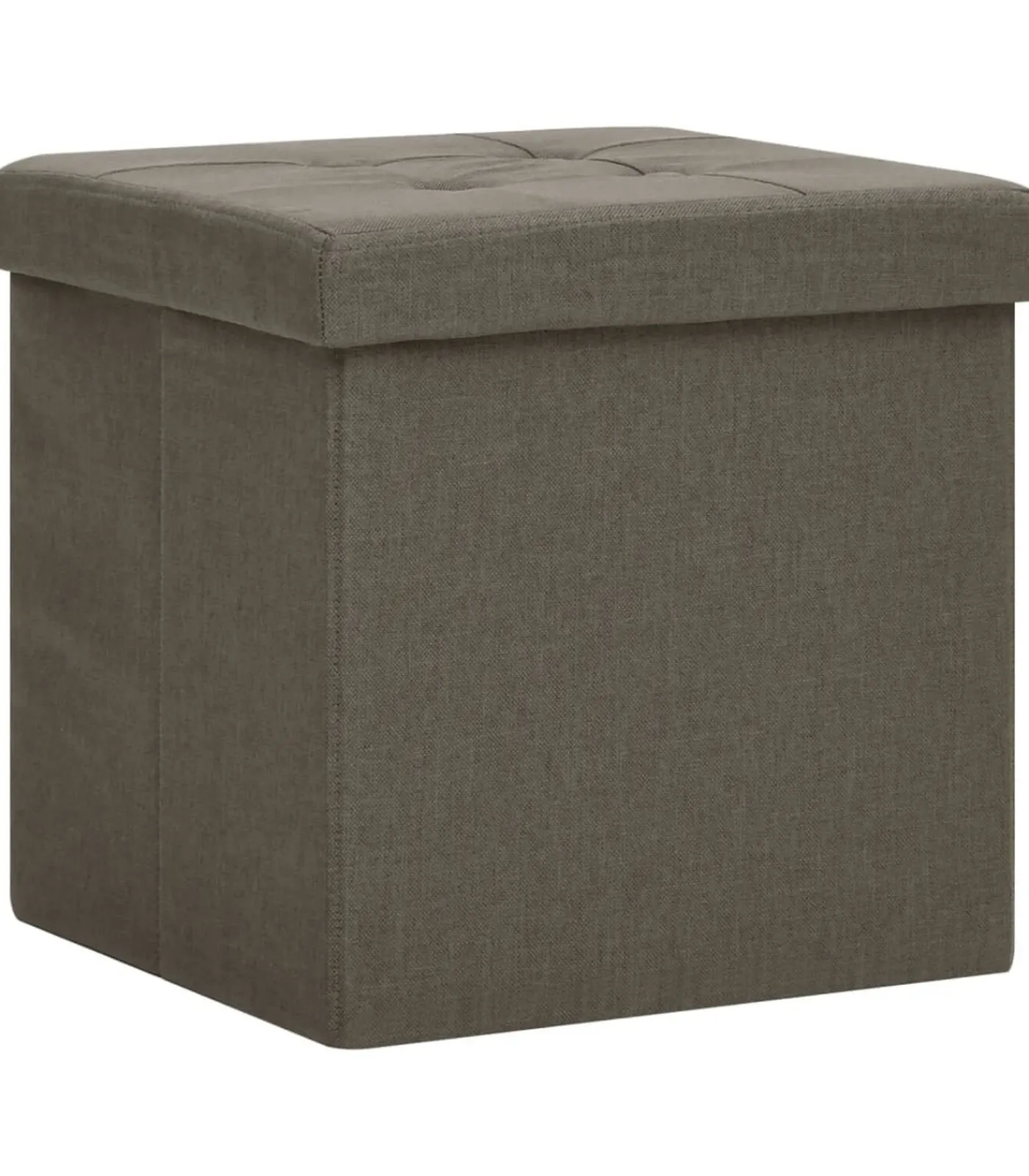 Best Opbergkruk inklapbaar kunstlinnen bruin Stoelen