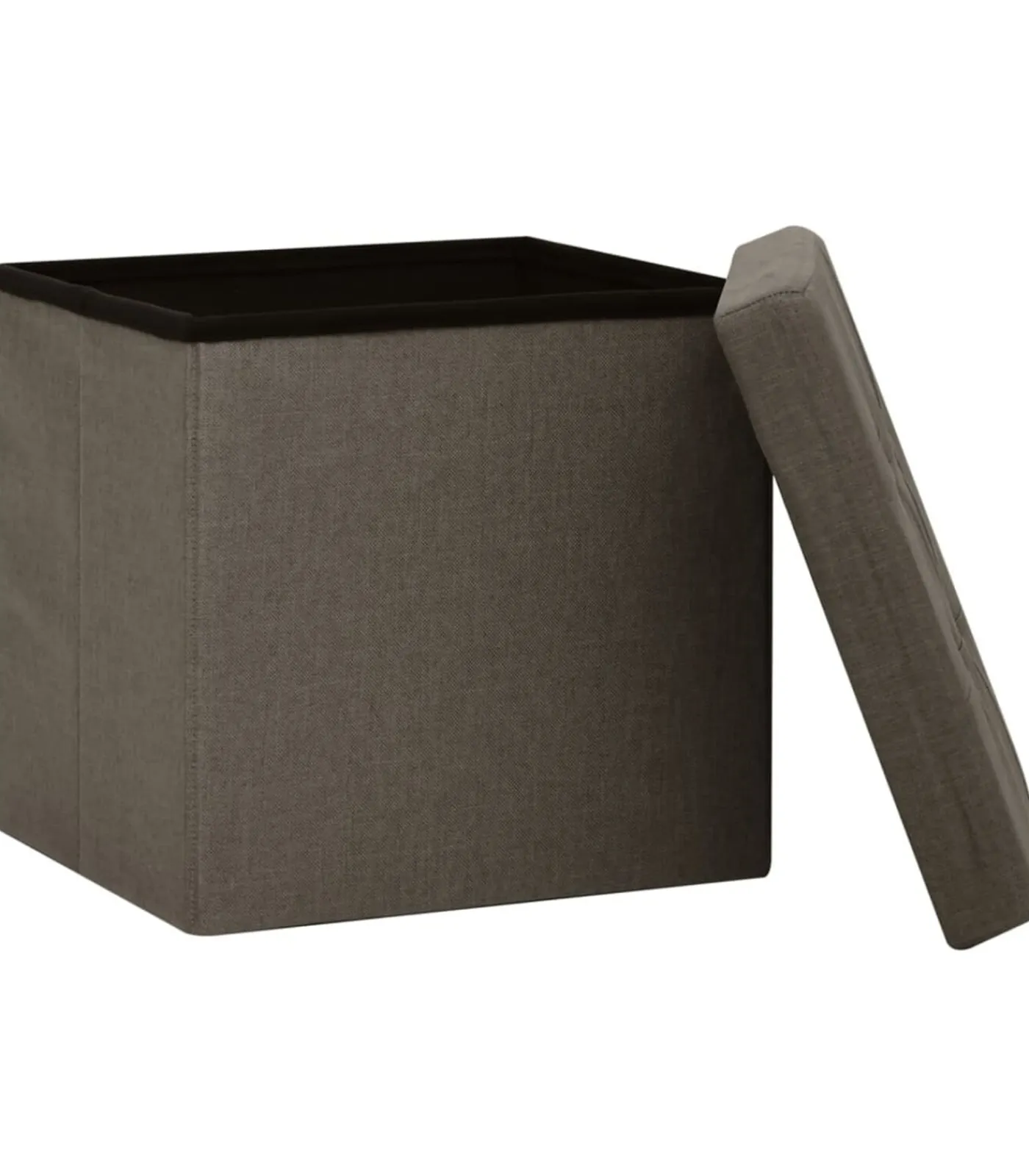 Best Opbergkruk inklapbaar kunstlinnen bruin Stoelen