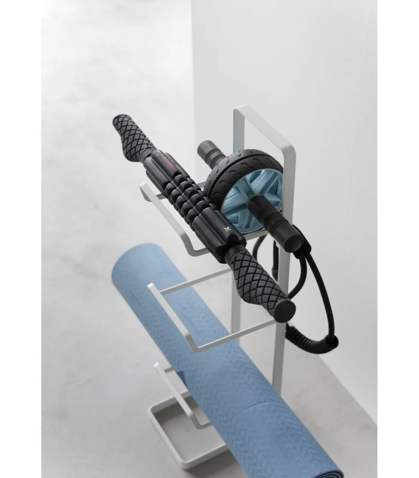 Opbergrek voor Fitnessapparatuur - Tower - Wit Organiseren