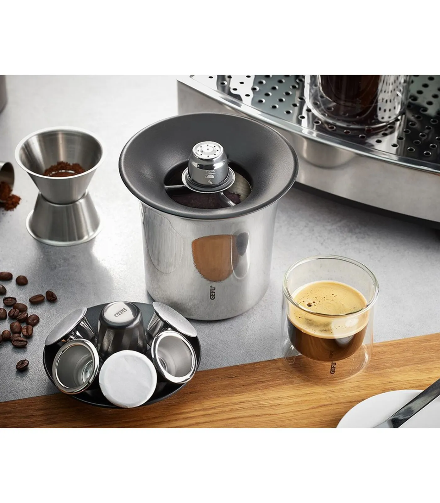 Sale Opvangbak voor koffiedik CONSCIO Koffie & Thee Maken