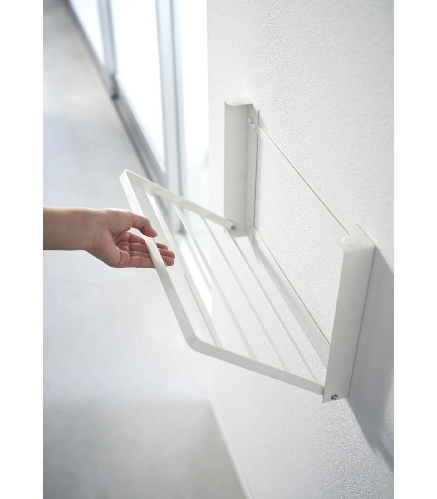 Clearance Opvouwbare Wandplank - Tower - Wit Organiseren