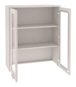 Online Opzetkast HAMAR 85x35x100 cm massief grenenhout wit Meubels