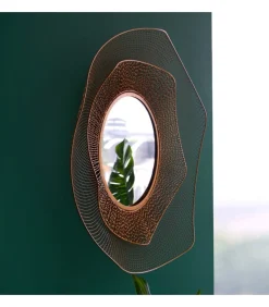 Outlet organische vorm spiegel van 79 cm Spiegels