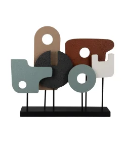 Sale Ornament Abstract Art - - 36x10x44.5cm Decoratie