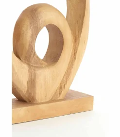 Outlet Ornament Randa - Bruin - 30x9x46cm Decoratie