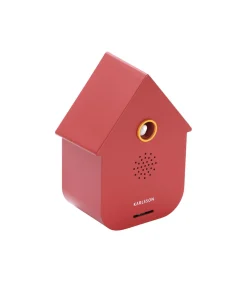 Discount Ornament Sound Box Modern Cuckoo - Rood - 12x7.5x11.5cm Decoratie