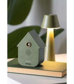 Sale Ornament Sound Box Modern Cuckoo - Groen - 12x7.5x11.5cm Decoratie
