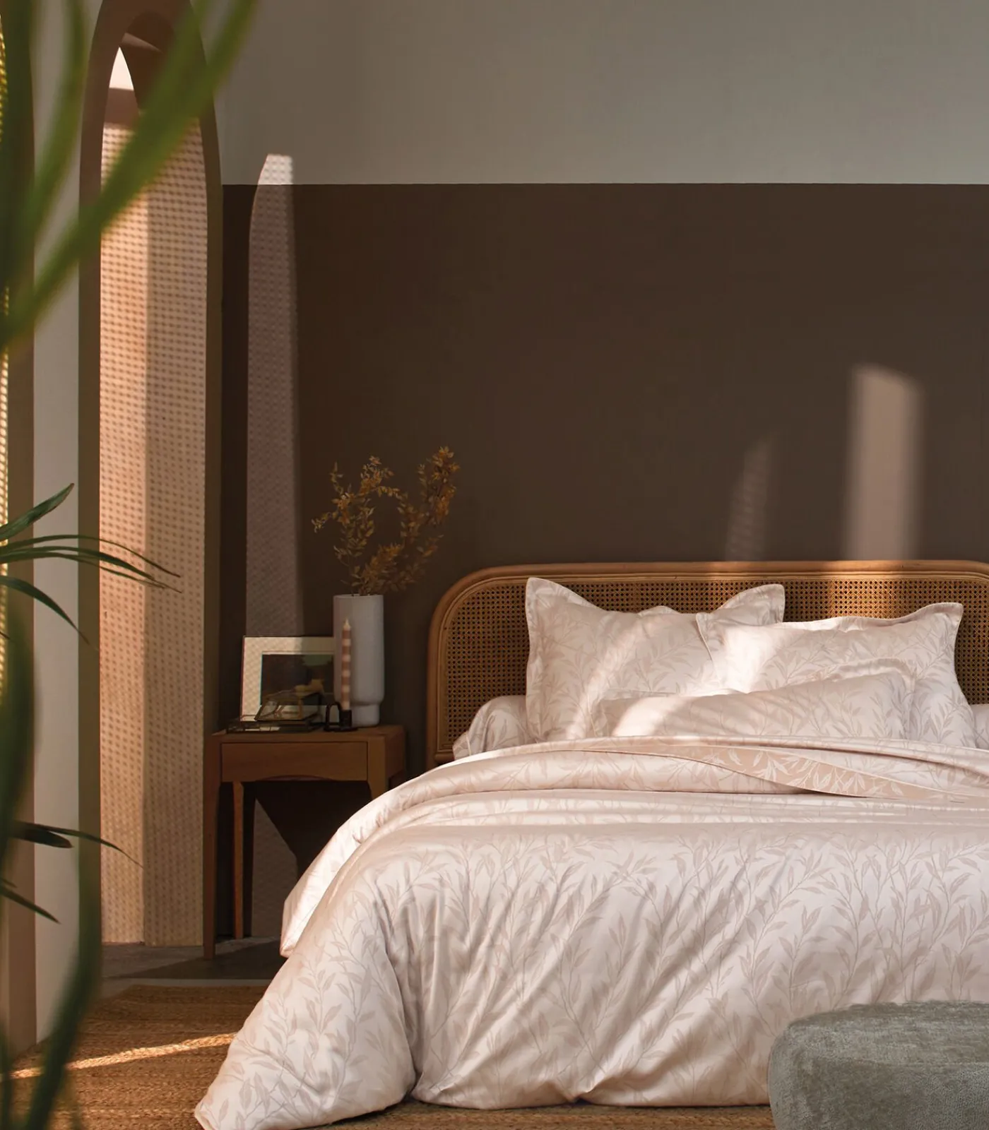 Clearance OSIER Poudre - Kussensloop Jacquard katoen Kussenslopen