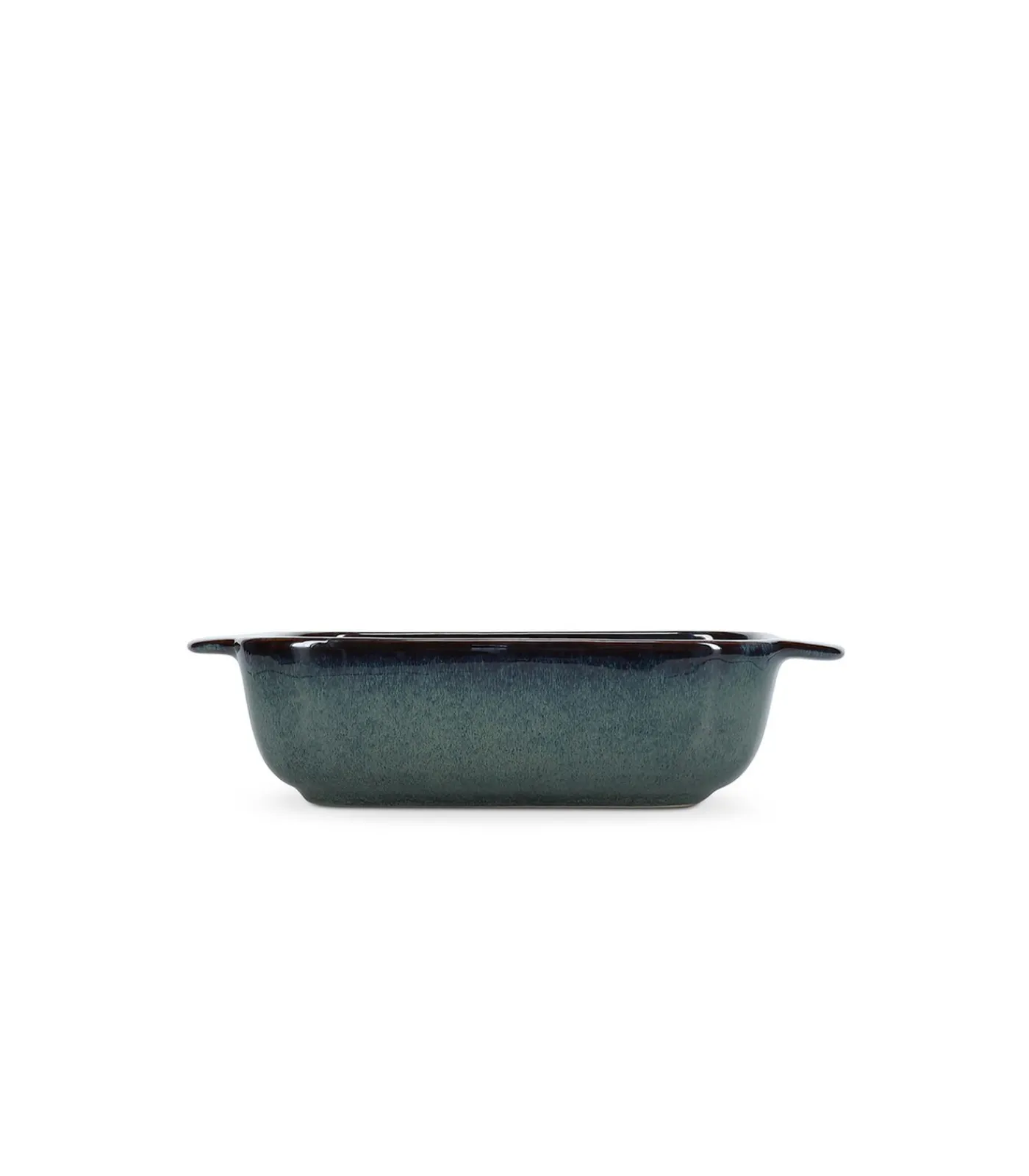 Discount Ovenschaal 25/19,5x16,5xH6cm groen/blauw Meridian Bakken
