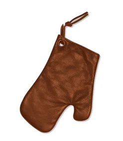 Discount Ovenwant - (Volnerf) Leder - Classic Bruin - Geschikt voor Barbecue - Incl. Geschenkdoos Keuken- & Tafellinnen