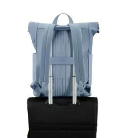 Clearance 4Pack Laptop Rolltop Rugzak 15.6 inch 41 x 13,5 x 31,5 cm DUSTY BLUE Rugzakken