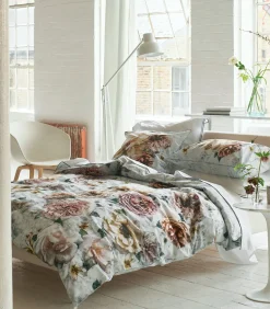 Outlet Pahari Tuberose - Dekbedovertrek in katoen perkal met print Dekbedovertrekken