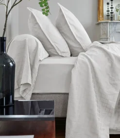 Sale PALACE Blanc - Laken Jacquard katoen Lakens