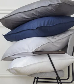 Hot Palazzo - Effen kussensloop in katoen satijn 65x65 Kussenslopen