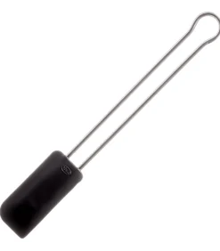 Discount Pannenlikker - RVS / Siliconen - Zwart - 20 cm Bakken