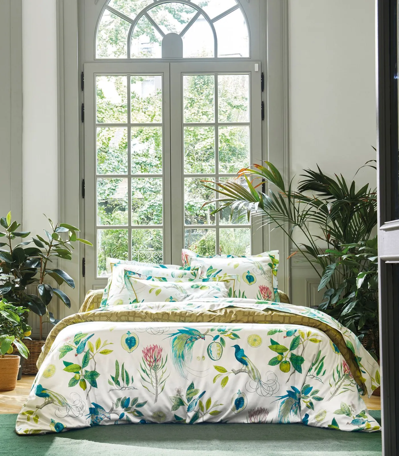 New PARADESIA Ocre - Dekbedovertrek Satijn Katoen Dekbedovertrekken