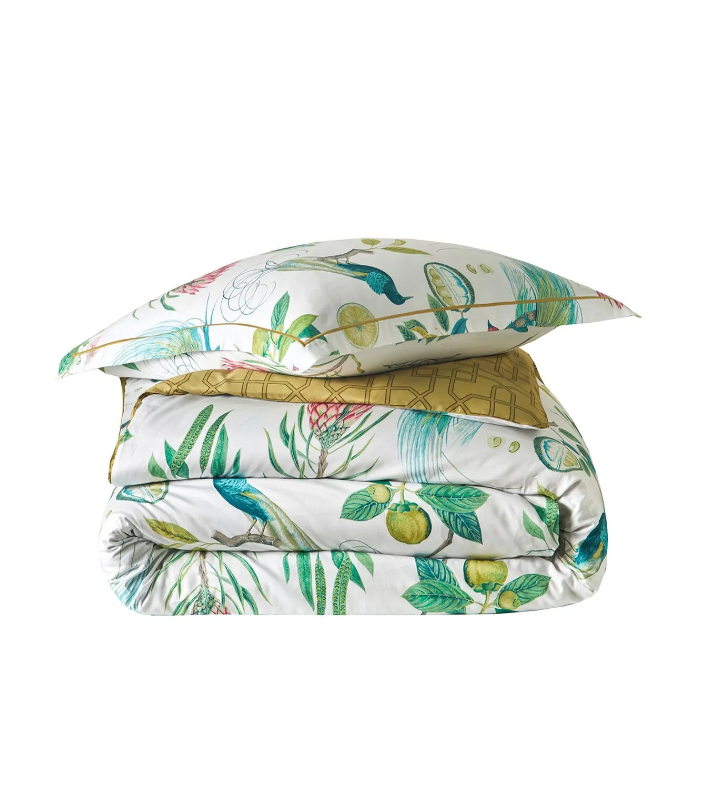 Best PARADESIA Ocre - Kussensloop Satijn katoen Kussenslopen