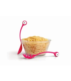 Discount Pasta Monsters - opschepbestek - roze Bestek