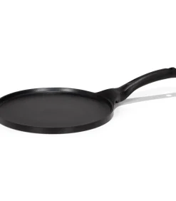 Outlet pannenkoekenpan gietaluminium anti-aanbaklaag 26 cm zwart Bakken