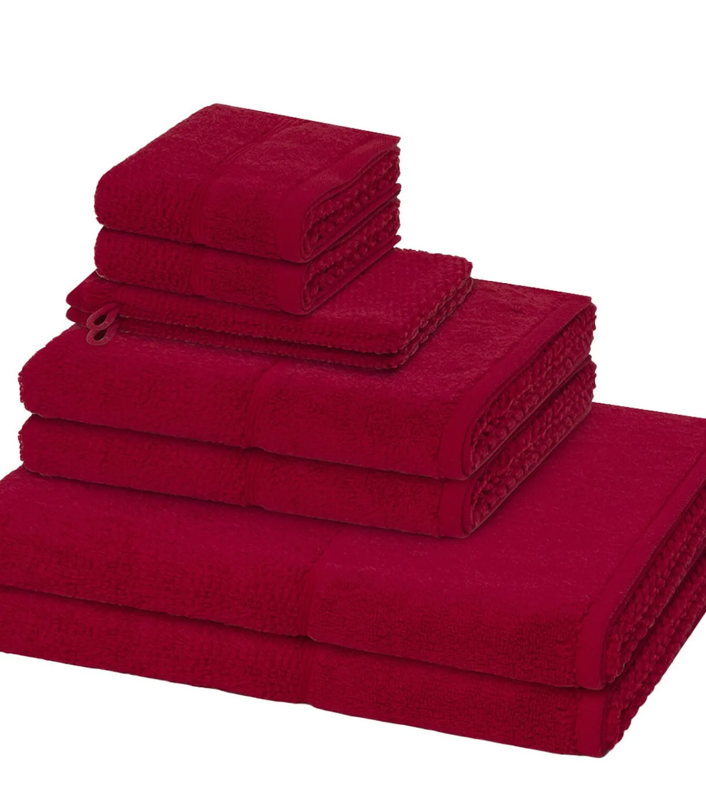 Discount Pearl - 8-delige handdoekenset Badset